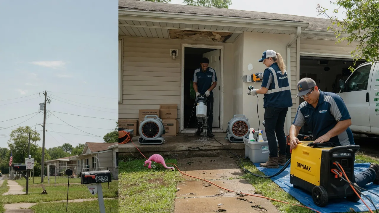 Storm Damage Water Removal in Decherd, TN near me